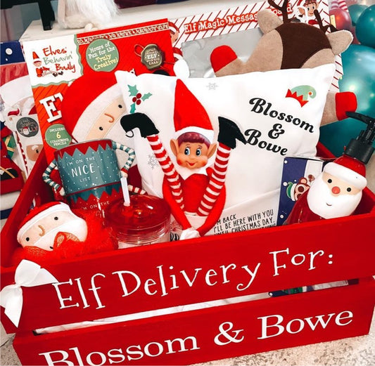 Elf on the Shelf Christmas arrival box