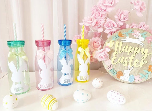 Personalised Easter Bunny Bottles 🐰