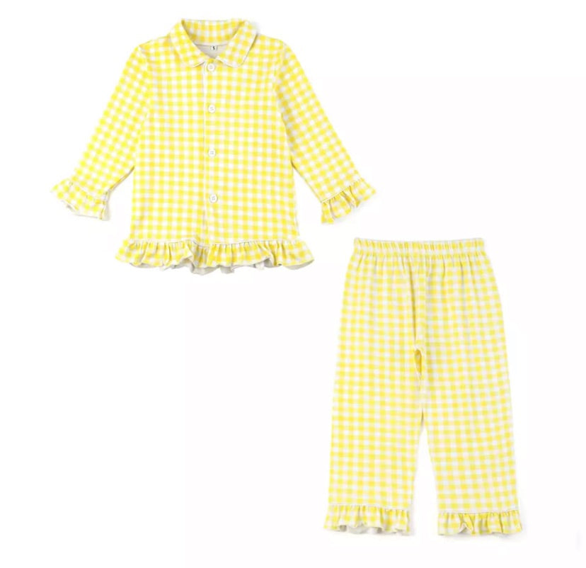 Lemon Easter Pyjamas