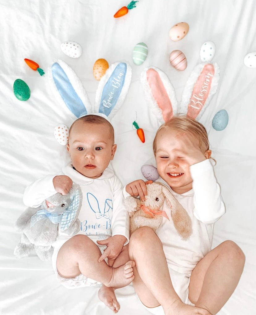 Personalised Easter bunny ears 🐰💙💕