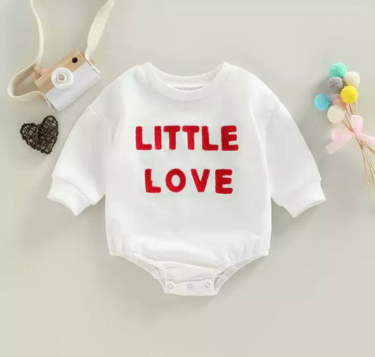 Little Love Valentines Day Romper